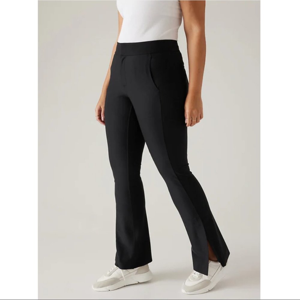 Athleta Black Flare Pants